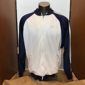 Vintage Trefoil adidas Track Suit Jacket Mens XL